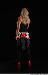 CHRISTY STANDING POSE WITH APPLE